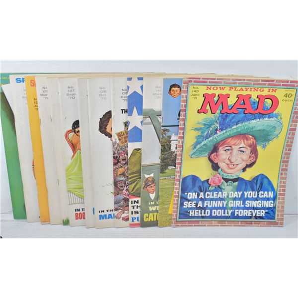 1970'S MAD MAGAZINES BUTCH CASSIDY AND MUCH MORE