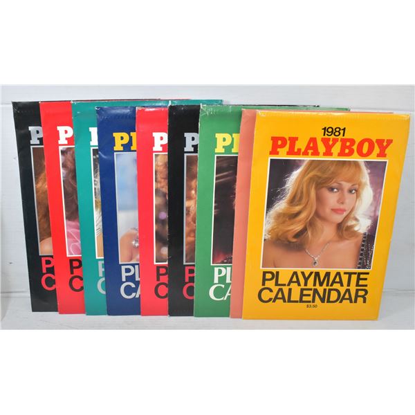1981 TO 1989 PLAYBOY PLAYMATE CALENDARS