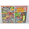 MARVEL TRIPLE ACTION #10 & 11 50 YR OLD COMICS