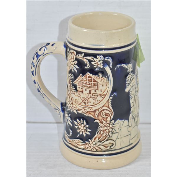 SMALLER STAMPED STEIN