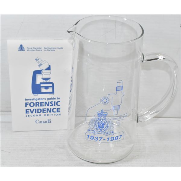 VINTAGE RCMP FORENSIC PITCHER & EVIDENCE MANUAL