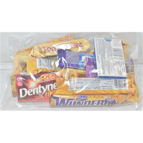 BAG OF ASSORTED CHOCOLATE BARS + CANDY & MORE