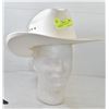 Image 1 : LAMLEES SIZE LARGE WHITE COWBOY HAT