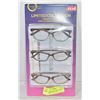Image 1 : FOSTER GRANT LADIES LIMITED GLASSES-3 PACK +3.00