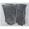 Image 1 : 2 PACK- LADIES LEATHER GLOVES - MEDIUM