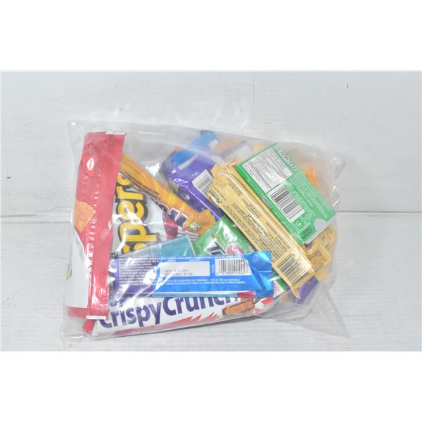 BAG OF ASSORTED CHOCOLATE BARS + CANDY & MORE