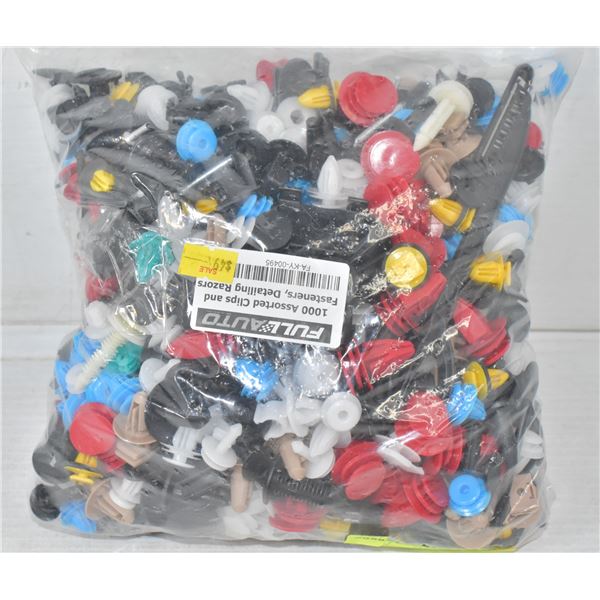 1000 AUTOBODY CLIPS AND FASTENERS & DETAILING RAZO