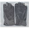 Image 1 : 2 PACK- LADIES LEATHER GLOVES - SMALL