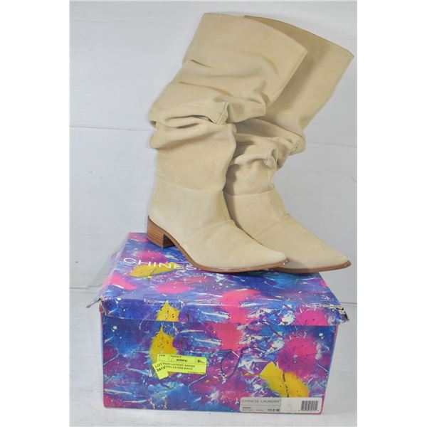 CHINESE LAUNDRY WINNER GENUINE LEATHER BOOTS