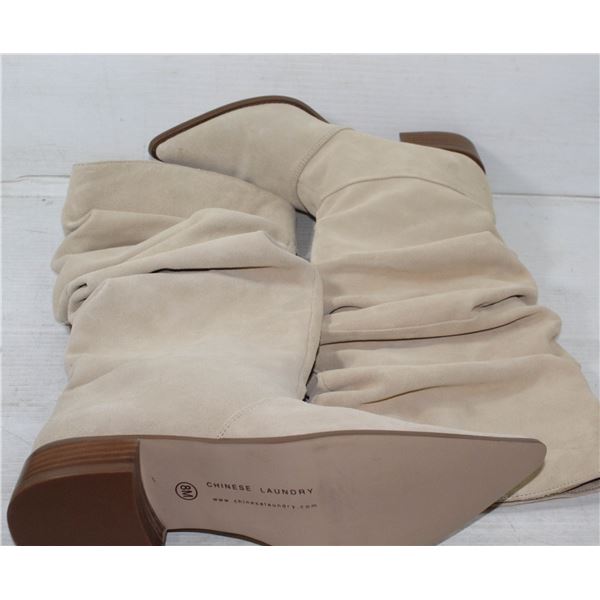 CHINESE LAUNDRY WINNER GENUINE LEATHER BOOTS