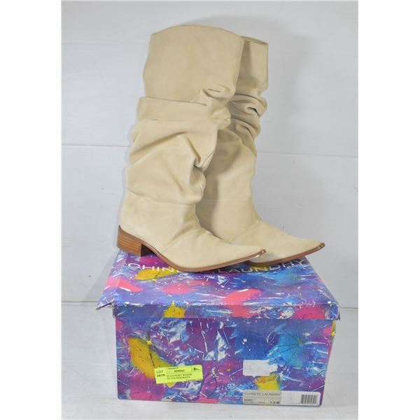 CHINESE LAUNDRY WINNER GENUINE LEATHER BOOTS