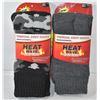 Image 1 : 2 PACK - LADIES COZY SLIPPER SOCKS
