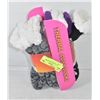 Image 1 : 2 PACK - LADIES COZY SLIPPER SOCKS