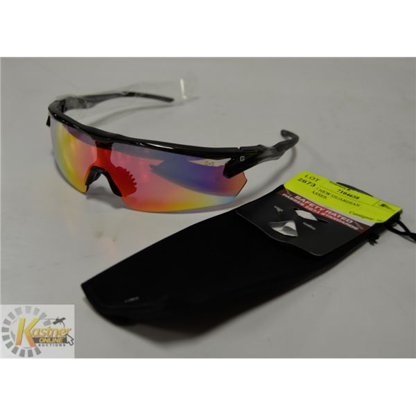 PAIR OF NEW GUARDIAN SUNGLASSES.