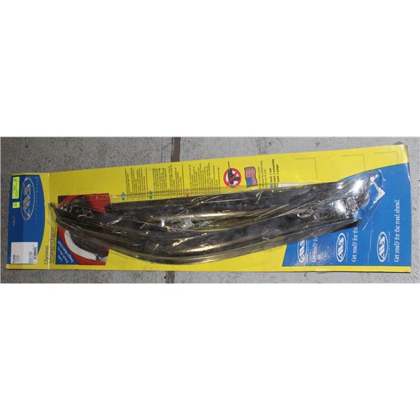 CHROME FORD F150 SUPERCREW VENTVISOR