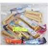 Image 1 : BAG OF ASSORTED CHOCOLATE BARS + CANDY & MORE