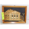 Image 1 : VINTAGE 3 DIMENSIONAL WOOD ART