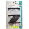 Image 1 : FOSTER GRANT LADIES READING GLASSES-3 PACK +1.75