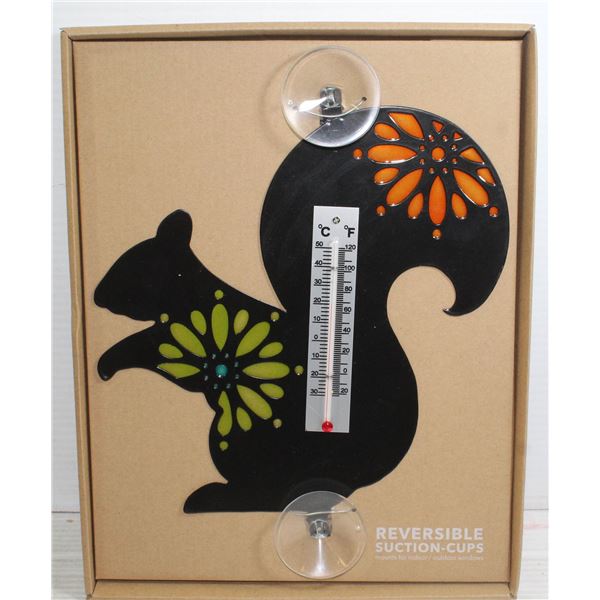 SQUIRREL  INDOOR / OUTDOOR THERMOMETER WITH