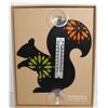 Image 1 : SQUIRREL  INDOOR / OUTDOOR THERMOMETER WITH