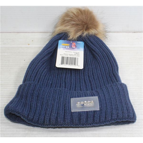 NEW BLUE LED TOQUE W/ 5 LED IN THE RIM