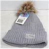Image 1 : NEW GRAY LED TOQUE W/ 5 LED IN THE RIM