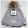 Image 1 : NEW GRAY LED TOQUE W/ 5 LED IN THE RIM
