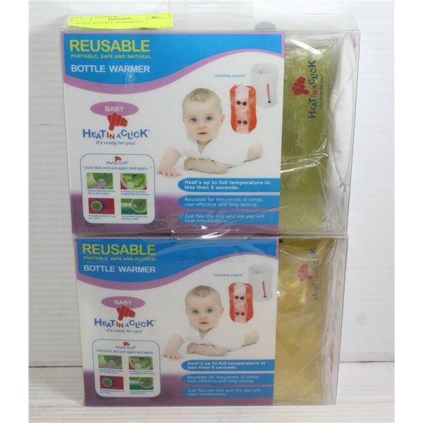 2 BABY BOTTLE WARMERS