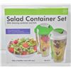 SET OF 2 SALAD CONTAINER SETS