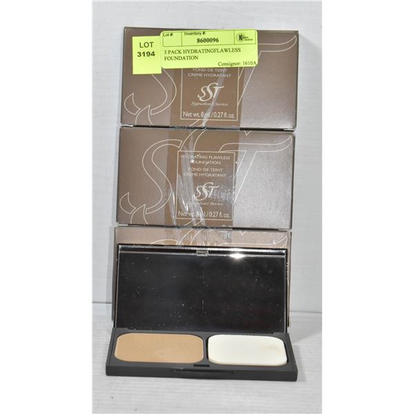 3 PACK HYDRATINGFLAWLESS FOUNDATION