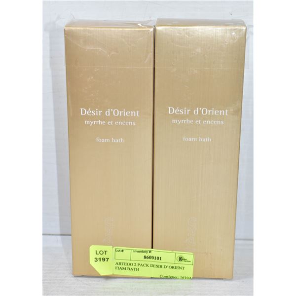 ARTEGO 2 PACK DESIR D' ORIENT FIAM BATH