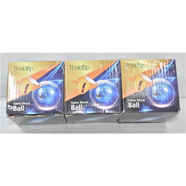 3 PACK GAME SHOCK BALL