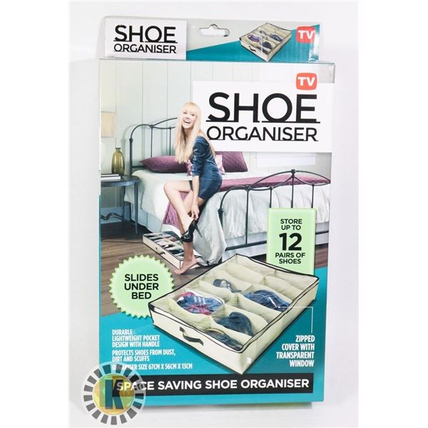NEW SHOE ORGANIZER (UNDER BED)