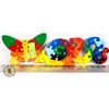 3 NEW WOODEN PUZZLES BUTTERFLY, SNAKE, SNAIL