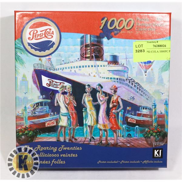NEW PEPSI-COLA 1000PC PUZZLE -BOAT