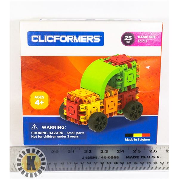 NEW CLICFORMERS 25PCS JEEP