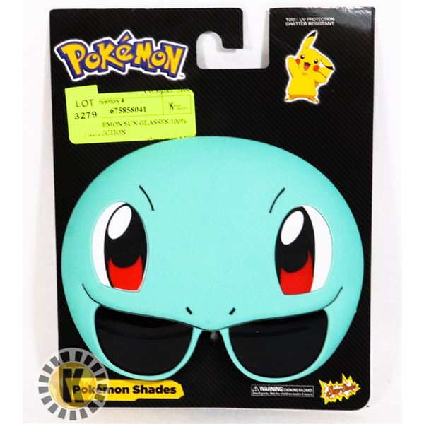 NEW POKÉMON SUN GLASSES 100% UV PROTECTION