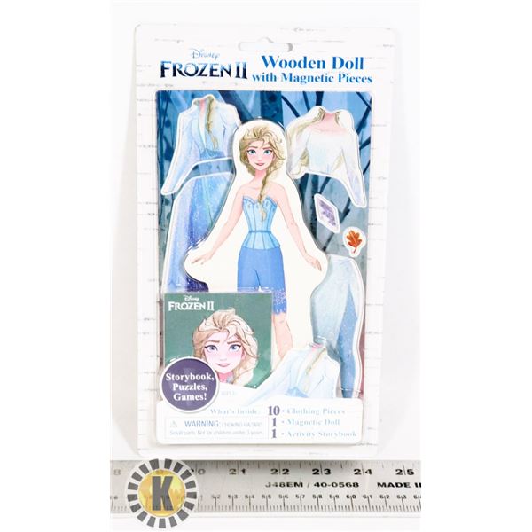 NEW DISNEY FROZEN II MAGNETIC DOLL (PAPER DOLL STY