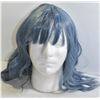 BRAND NEW COSTUME WIG W/ WIG CAP SHARK BLUE COLOR