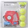 3-1 RETRACTABLE LEASH SET - INCLUDES LIGHT, DOODOO