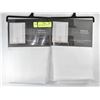 2 SHEILA ROD POCKETS WINDOW PANELS L-84" W-54"