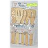 5PC BAMBOO KITCHEN TOOL SETS