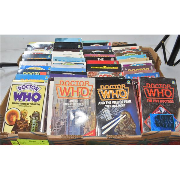 DR. WHO COLLECTION OF BOOKS - OVER 50