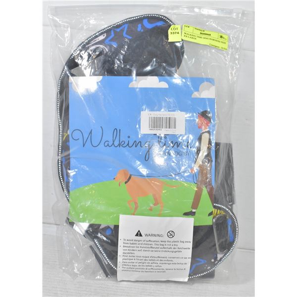 WALKING TIME DOG HARNESS SIZE XX-LARGE
