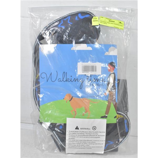 WALKING TIME DOG HARNESS SIZE XX-LARGE
