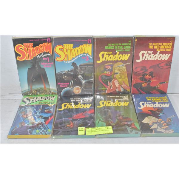 1970'S THE SHADOW SOFT COVER BOOKS