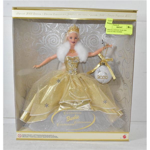 SPECIAL EDITION YEAR 2000 COLLECTIBLE BARBIE