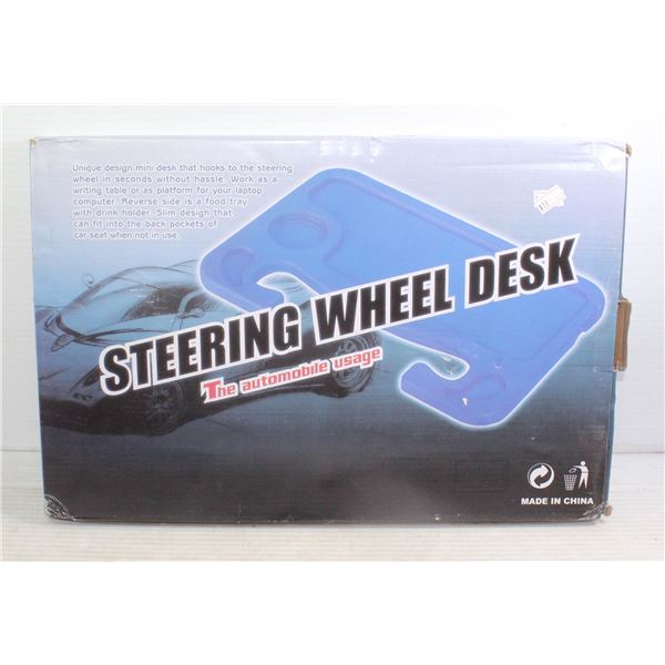 STEERING WHEEL TABLE DESK UNIVERSAL