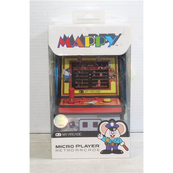 MY ARCADE MAPPY MICRO PLAYER MINI ARCADE