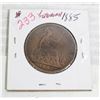 Image 1 : 1885 LARGE PENNY VICTORIAN COIN